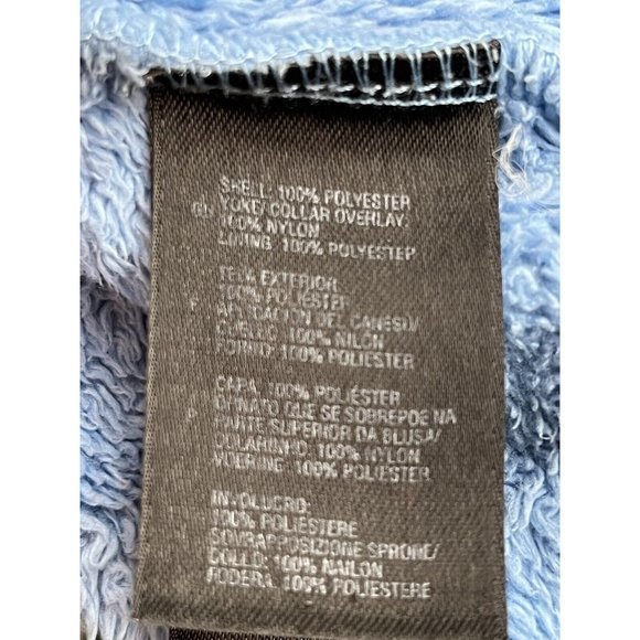 The North Face Size XL 14-16-18) Youth Blue/Gray Nylon Fleece‎ Denali Jacket - Picture 9 of 12